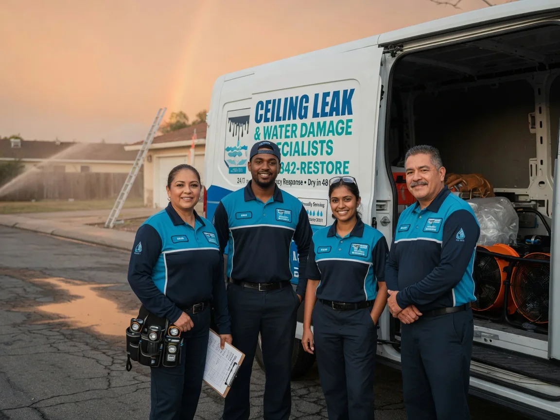 Ceiling Leak Cleanup company in Bargersville, IN