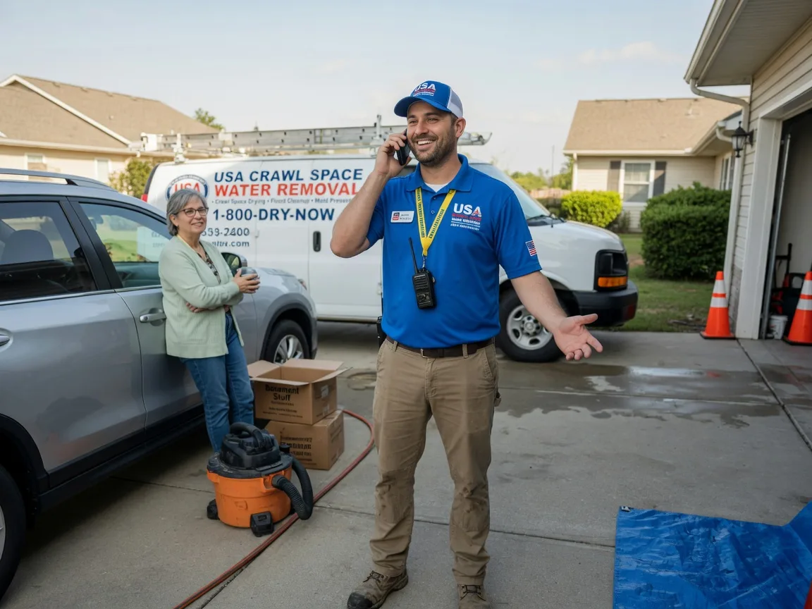 Crawl Space Water Removal Bargersville, IN FAQs